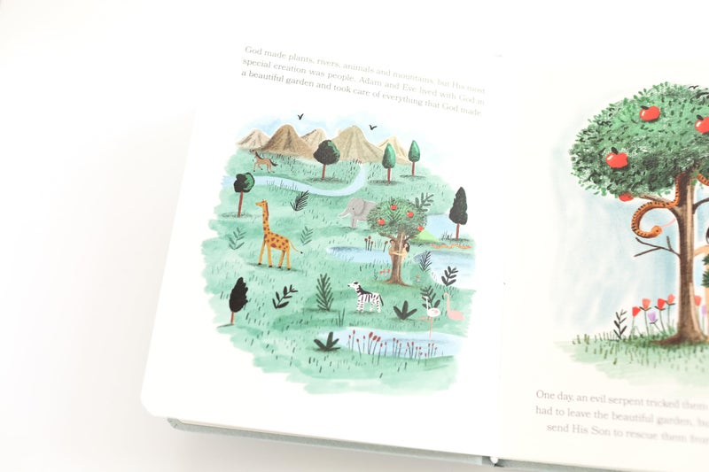 PAPER PEONY PRESS قصص الكتاب المقدس للصغار: أول كتاب لوحي للطفل - Image 2