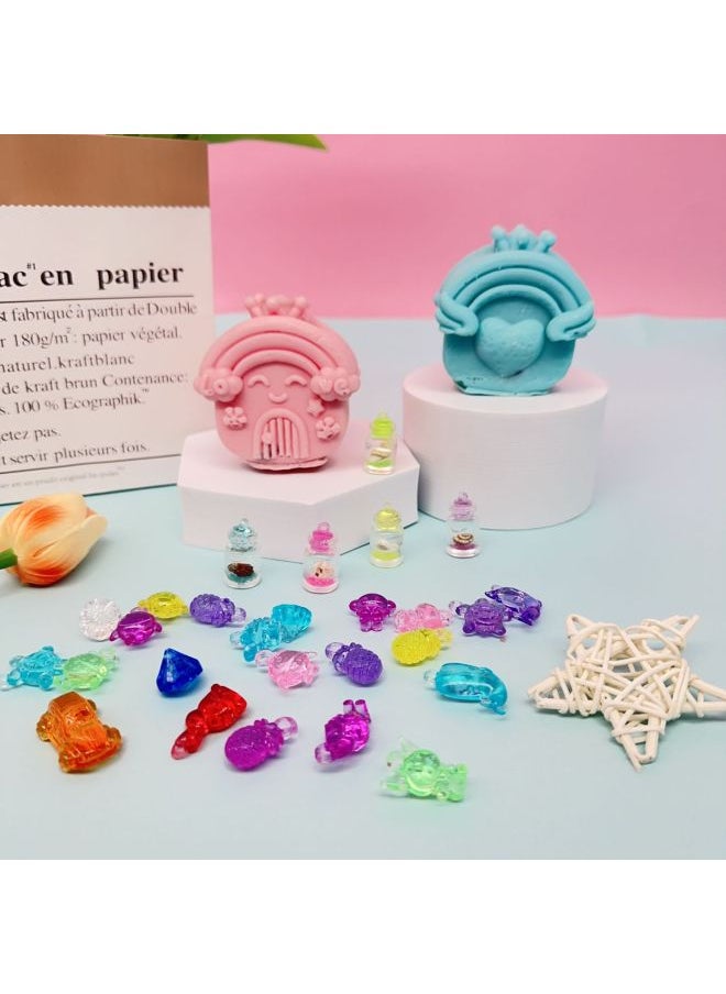 Generic - Children's Archaeological Digging Treasure Toys Animal Soap Scraping Soap Blind Box Gem Digging And Digging Music Wholesale-color:Ultraman Connotation 1 Acrylic Shape + 5-7 Small Animals - Image 1