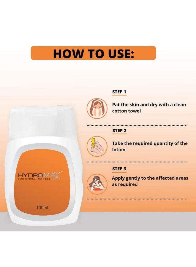 ETHIGLO Hydromax Moisturizing Lotion For Hydrating Feel 100Ml Pack Of 1 - Image 3