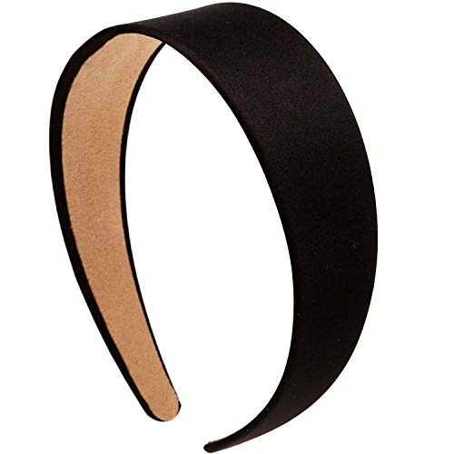 LONEEDY 6 Hard Headbands, 1.6 Inch/4CM Wide Non-slip Ribbon Hairband for Women (Black) - Image 5