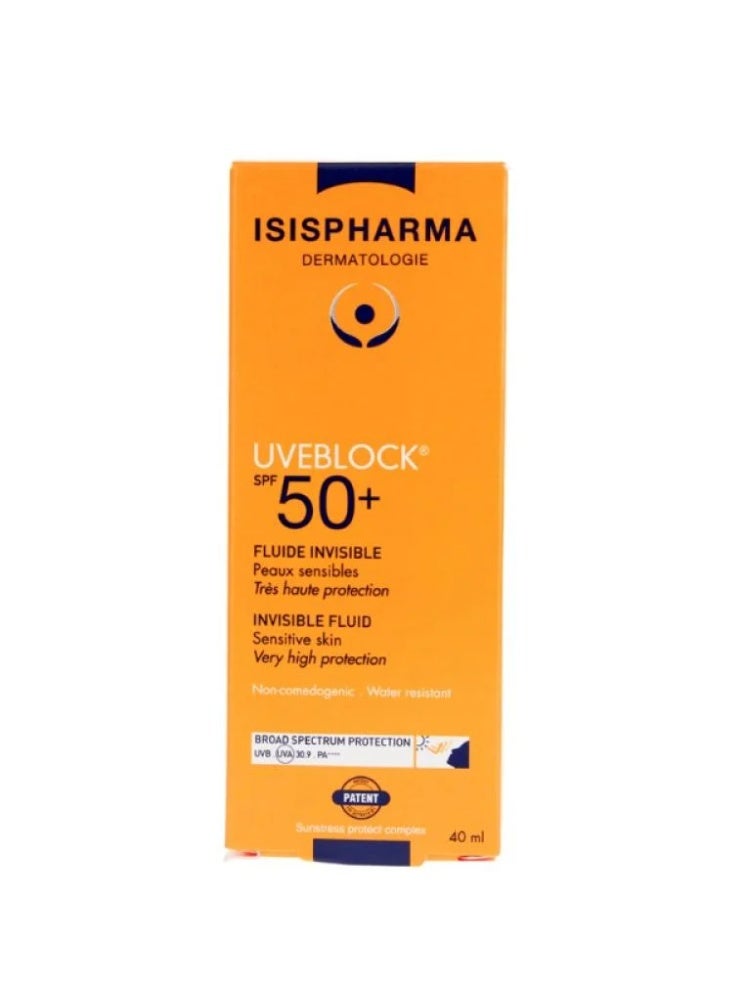 ISIS PHARMA Uveblock Invisible Fluid SPF50+ - 40 ml - Image 2
