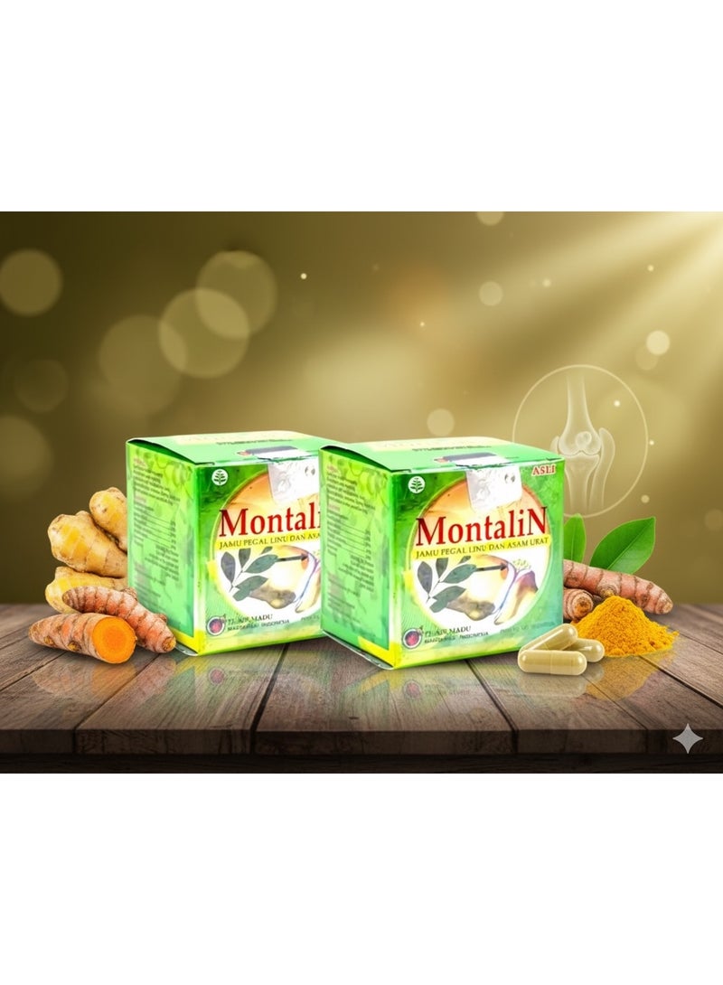 Montaline for the treatment of joint and bone pain and gout two pieces - Image 2