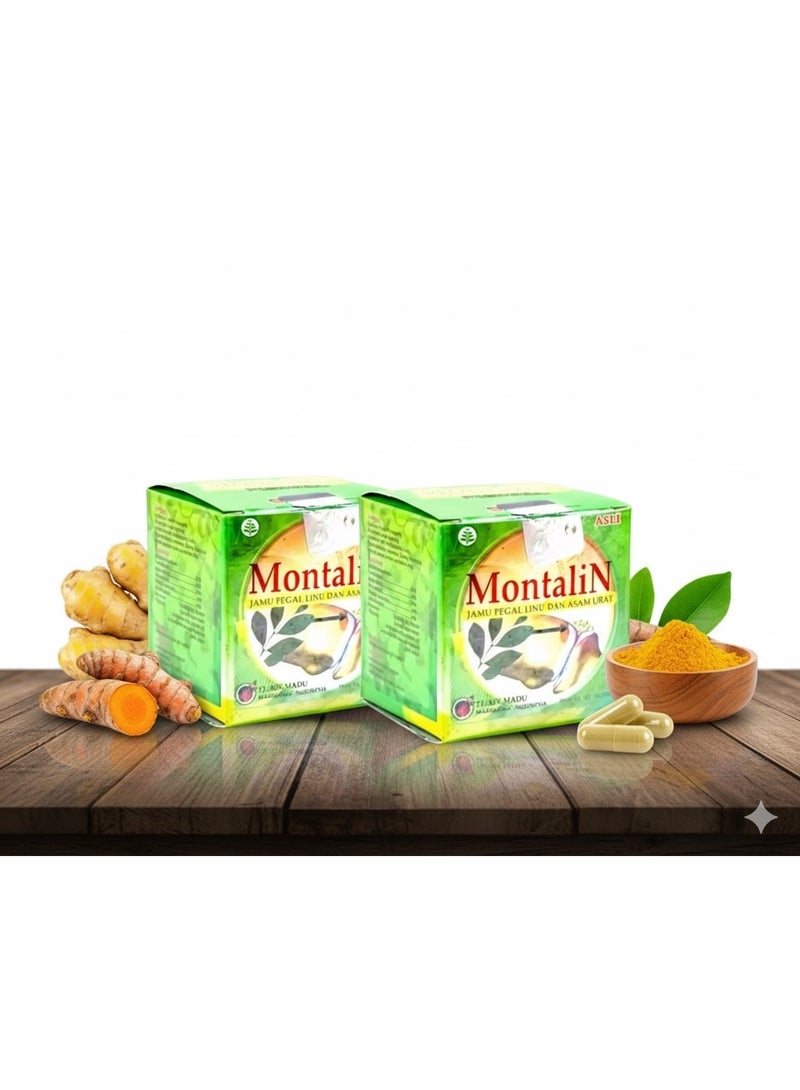 Montaline for the treatment of joint and bone pain and gout two pieces - Image 1