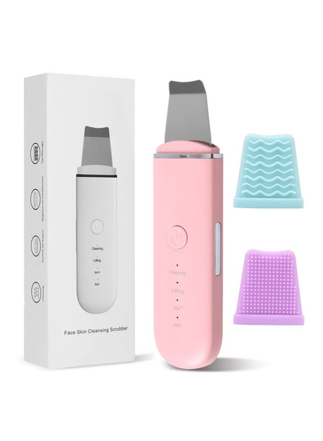 عام جهاز تنظيف البشرة بالموجات فوق الصوتية وملعقة اهتزاز للوجه، مزيل الرؤوس السوداء 7 في 1 لتنظيف المسام العميقة، ورفع الوجه، وتقشير التجويف، مجرفة تنظيف الوجه للنساء والرجال - Image 1