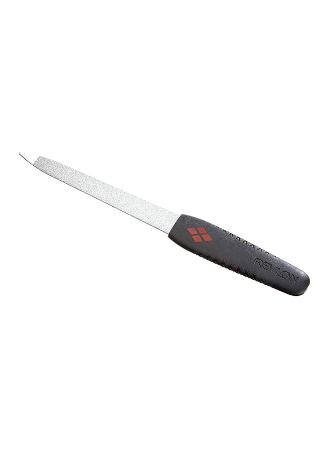 Revlon Compact Emeryl Nail File Silver/Black - Image 2