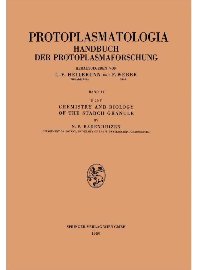 Chemistry and Biology of the Starch Granule