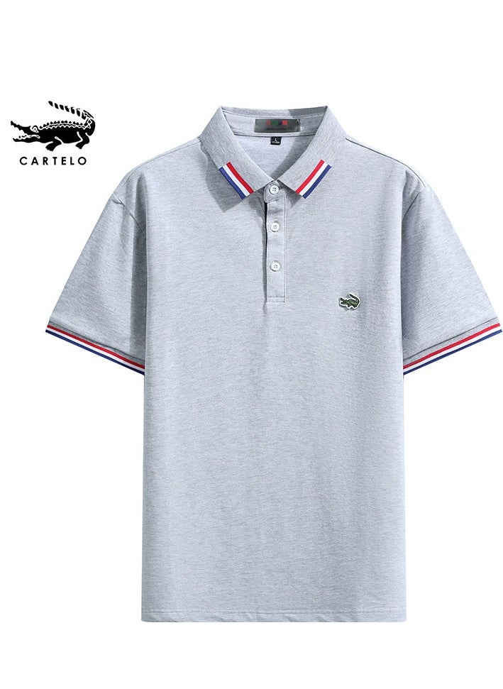CARTELO New Men's Checkered Short Sleeved Cotton Shirt  - Image 1