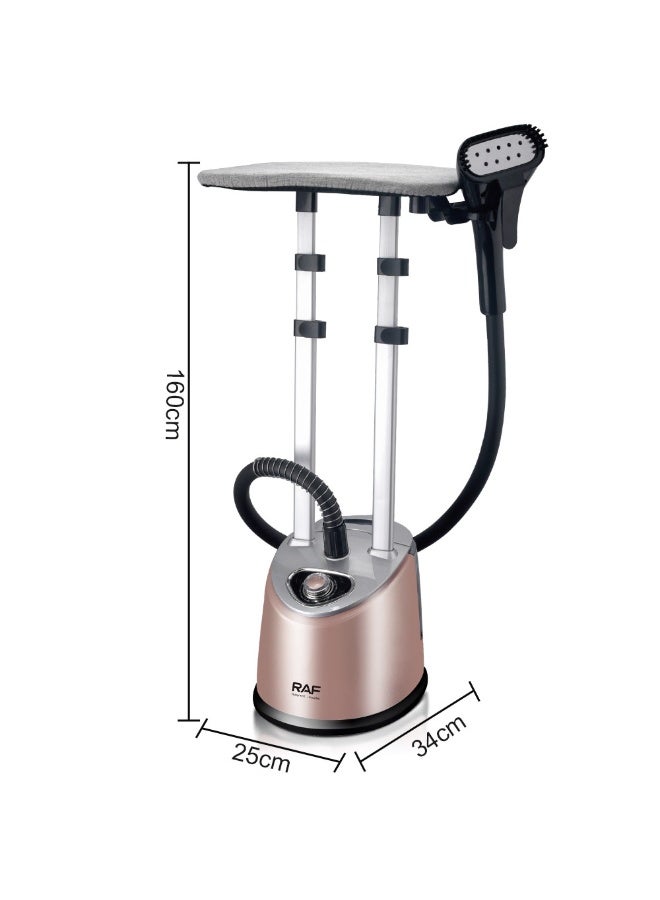 آر إيه أف RAF 2200W Portable Garment Steamer & Handy Steam Iron with Stainless Steel Soleplate – Fast Wrinkle Removal, Compact Clothes Steaming for Home, Hotel & Travel Use - Image 3
