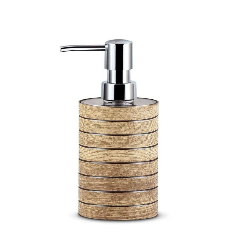 Drumil Miami Soap Dispenser – Modern 6.8 cm x 6.8 cm x 16 cm, Durable Liquid Pump for Bathroom, Kitchen, Office, and Home Use – Stylish, Refillable, Leak-Proof Design - Image 5