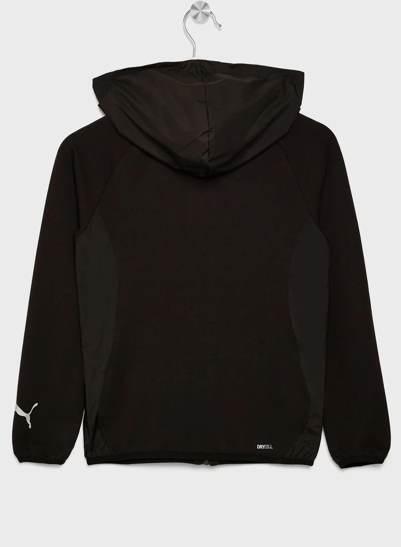PUMA Kids Active Sports Full-Zip Hoodie