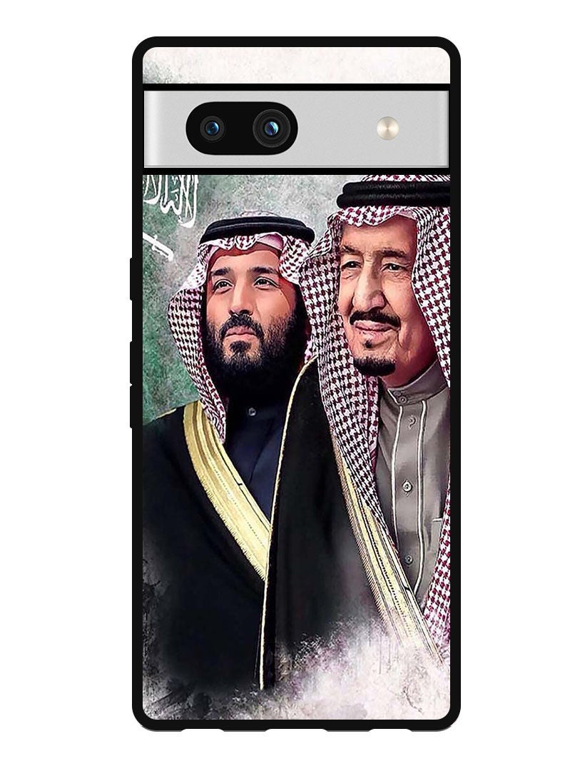 Theodor Protective Case Anti Scratch Shock Proof Bumper Cover For Google Pixel 7a Sheikh Salman With Father - Image 1