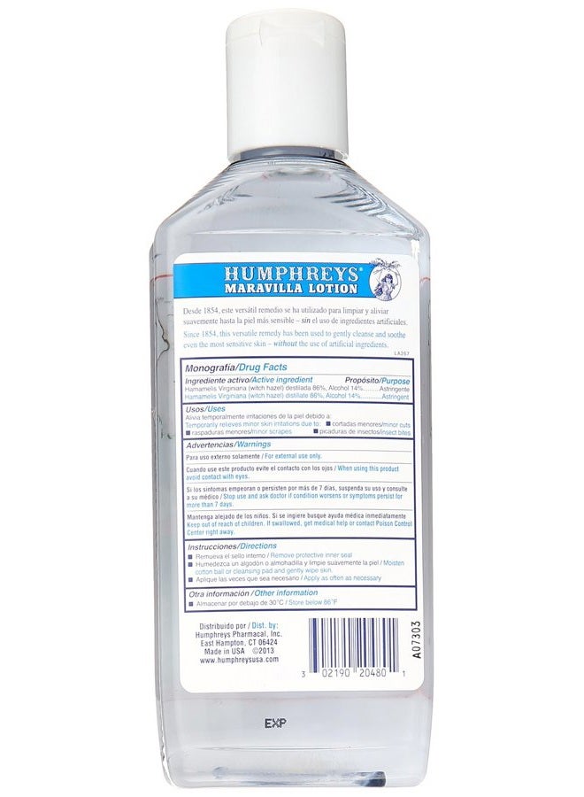 Humphrey's Witch Hazel Maravilla Lotion, 8 Ounce - Image 2