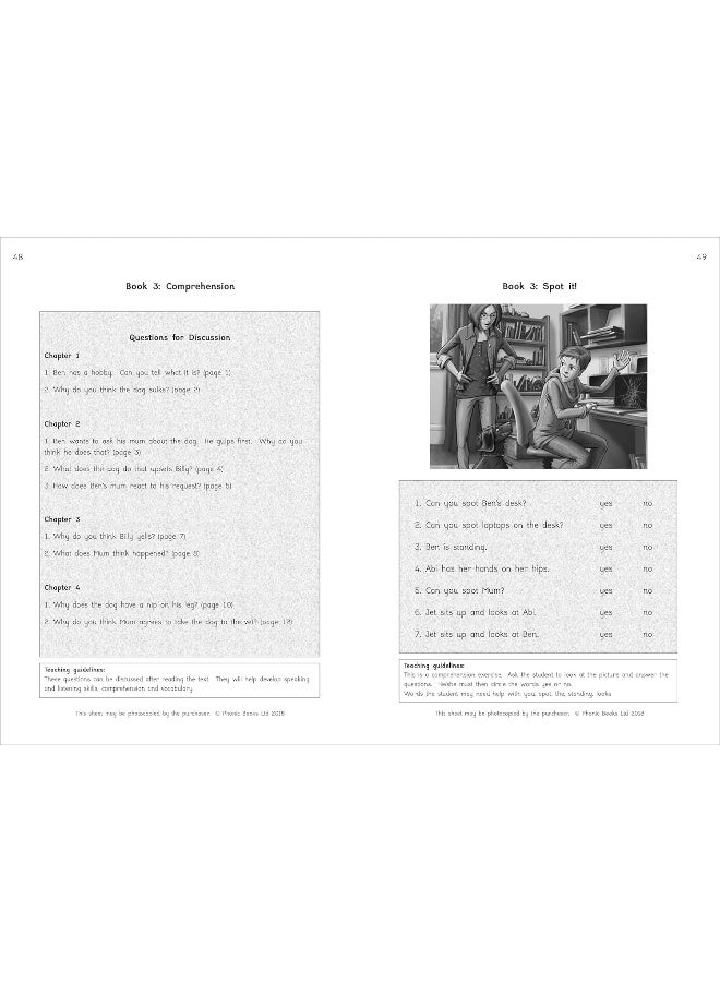 Phonic Books That Dog! Activities: Adjacent consonants and consonant digraphs, suffix - Image 3