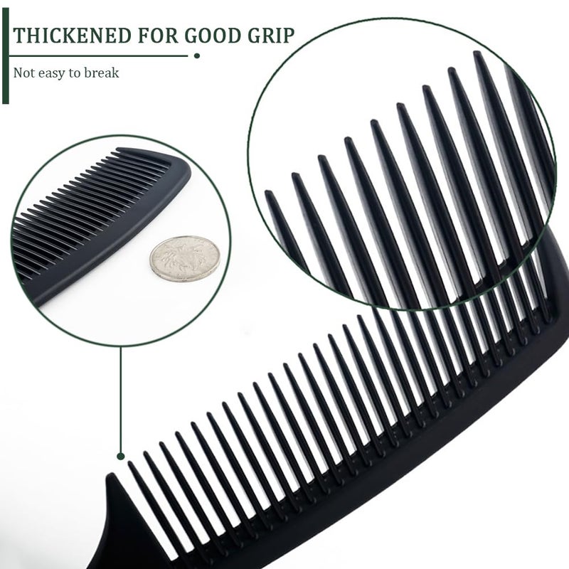 TRKETK 5 Pieces Wide Tooth Comb, Large Tooth Combs, Hair Combs Curl Comb Set Hair Combs Hairdressing Comb Anti-Static Heat Resistant - Image 4