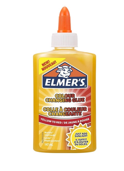 Elmer’s Colour Changing Slime Kit | Slime Supplies Include Colour Changing Glue | with Magical Liquid Slime Activator | Activates with UV Light
