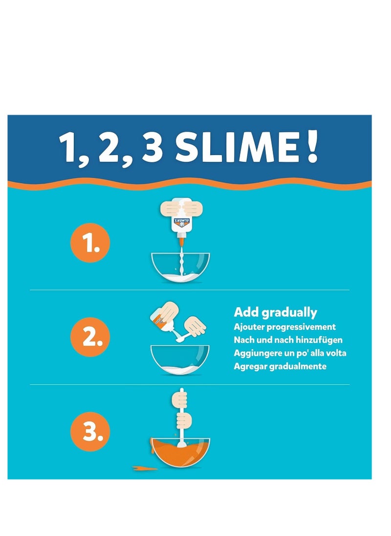 Elmer’s Colour Changing Slime Kit | Slime Supplies Include Colour Changing Glue | with Magical Liquid Slime Activator | Activates with UV Light