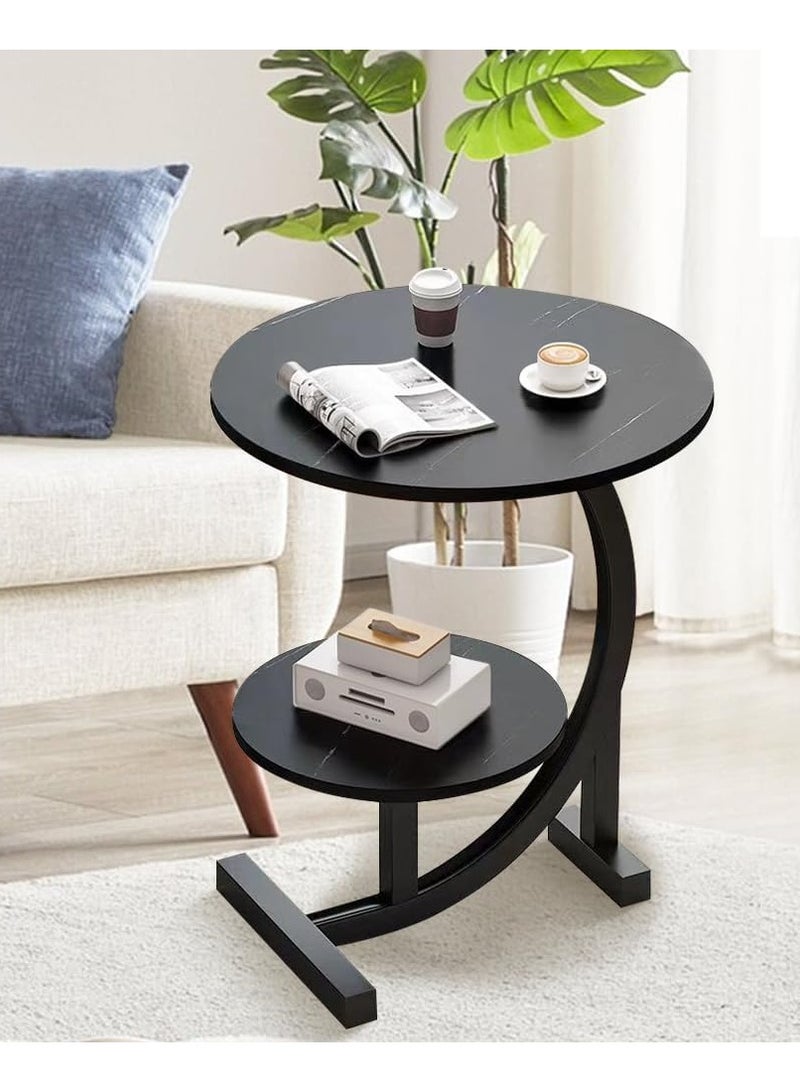 DubaiGallery Coffee Table Living Room Sofa Side Cabinet Small Table Creative Removable Coffee Table for Home  - Image 3