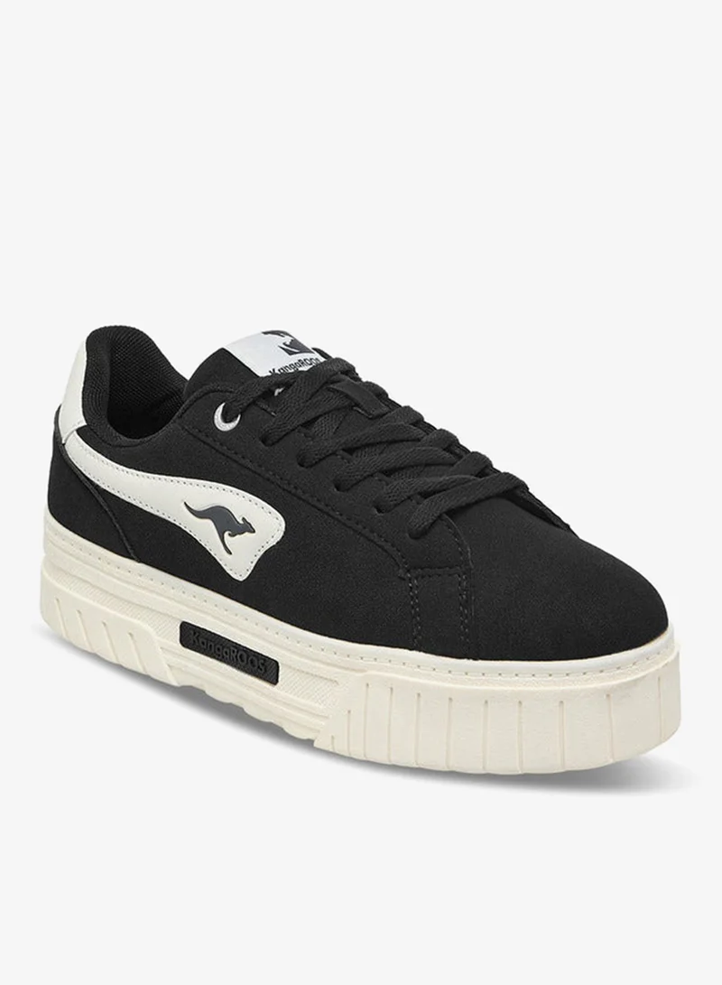 كانغاروس أحذية رياضية نسائية ملونة برباط