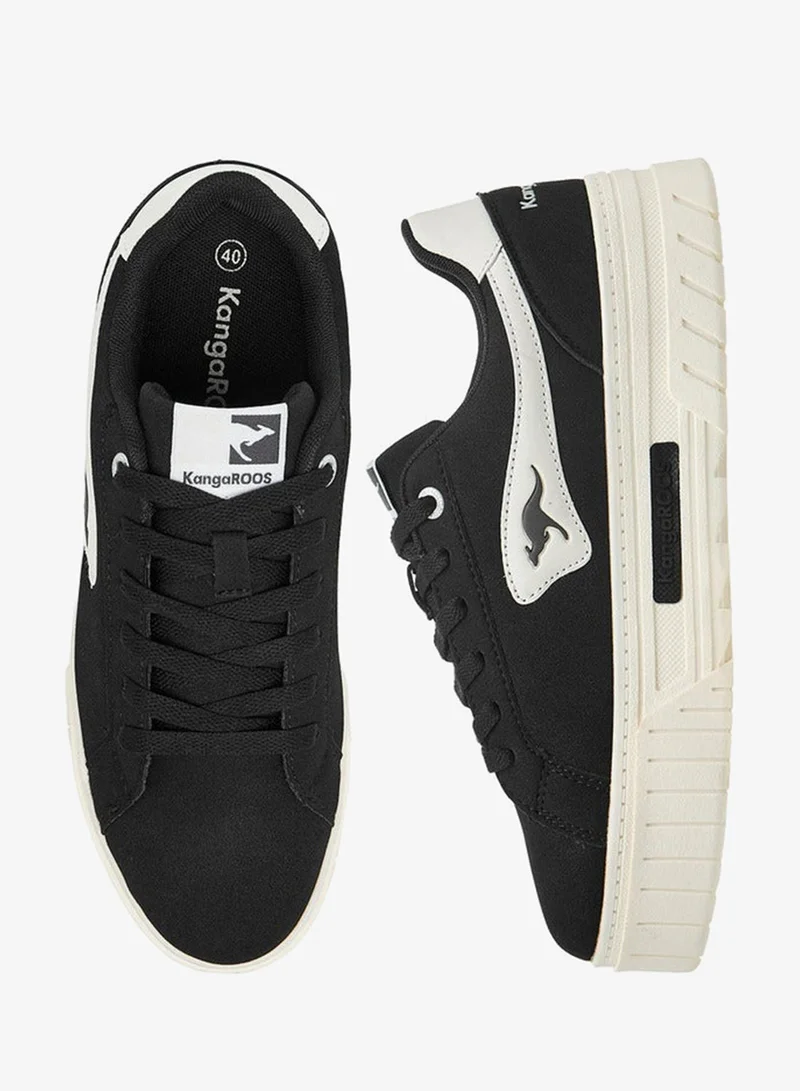 kangaROOS Women's Colourblock Sports Shoes with Lace-Up Closure