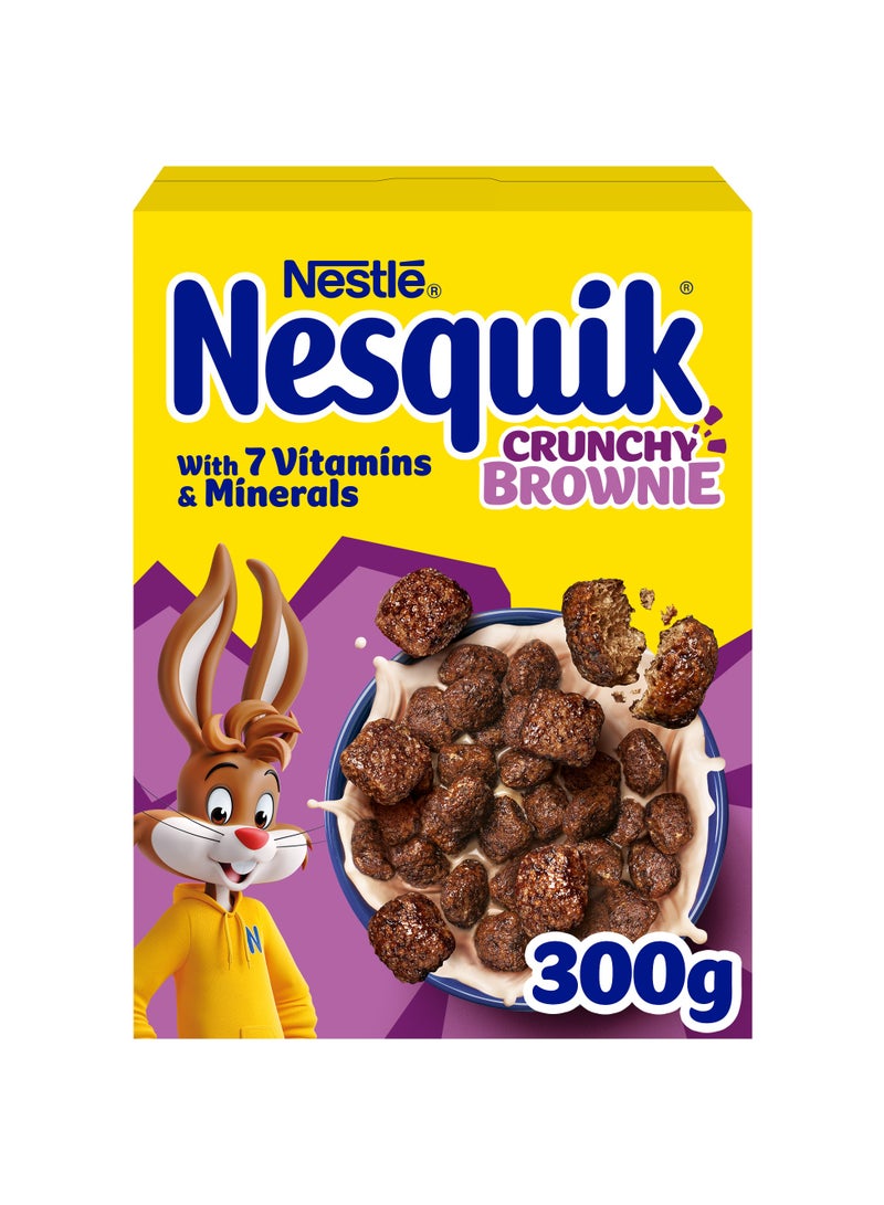 Nesquik Crunchy Brownie Cereals 300g  - Image 2