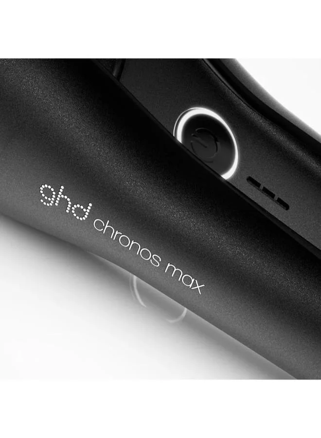 ghd  Ghd chronos Max Styler core 1" Flat Iron Hair Straightener, 3X Faster HD Motion-Responsive Styler for One Stroke High-Definition Results that Last 24hrs - Black for Women | Best Price UAE