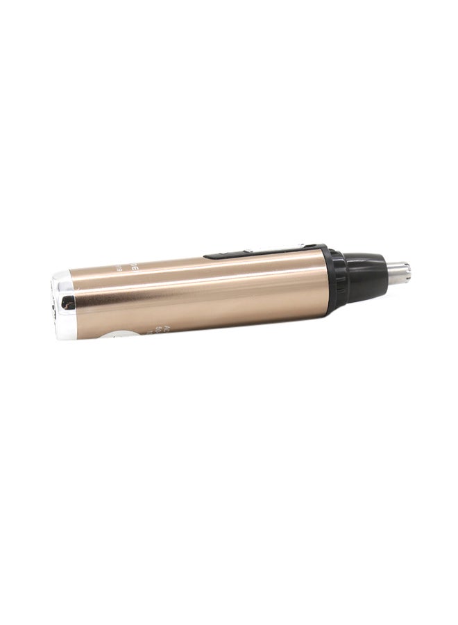 Kemei Rechargeable Nose Trimmer Nostril Cleaner Gold/Black - Image 2