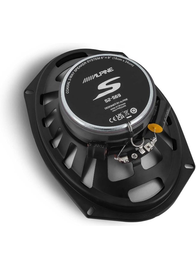 Alpine - Alpine S2-S69 - Next-Generation S-Series 6x9 Coaxial Speaker Set - Image 1