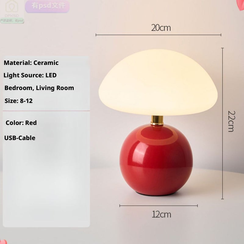 Creative Mushroom LED Desk Lamp - Image 1