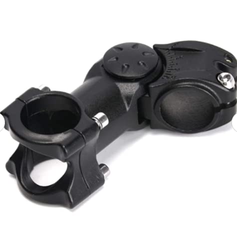 FASTPED®Aluminum Alloy Bicycle Handlebar Riser Stem for Mountain Bike, Road Bike, Cycling (A) Bicycle Cycle Cycling Handlebar Alloy Adjustable Adjust Downward, Low Down Bike stem Position Cycle - Image 2
