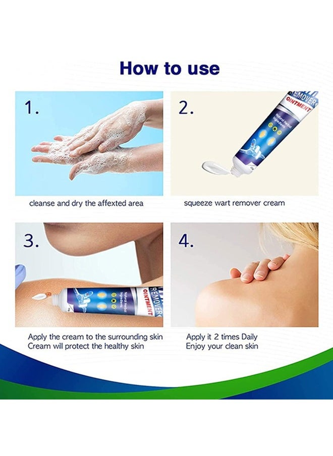 Sumifun - Wart Remover Ointment, Mistaha 20g - Natural Ingredients for Safe Body Wart Treatment, Acne, Moles, and Scar Reduction - Image 1