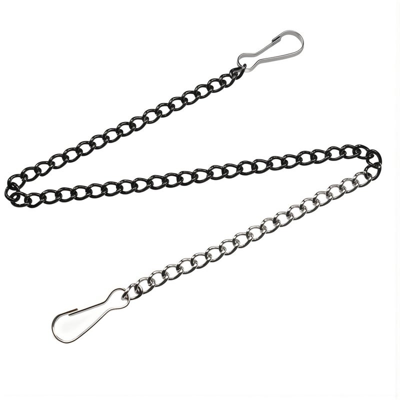 Gold Decorative Hanging Chain 10cm Dual J Hooks For Showroom Event Display Ornament - Image 1