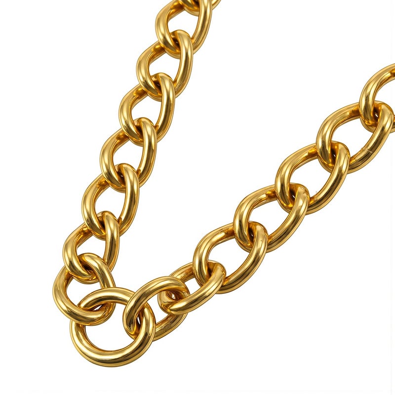Gold Decorative Hanging Chain 10cm Dual J Hooks For Showroom Event Display Ornament - Image 5