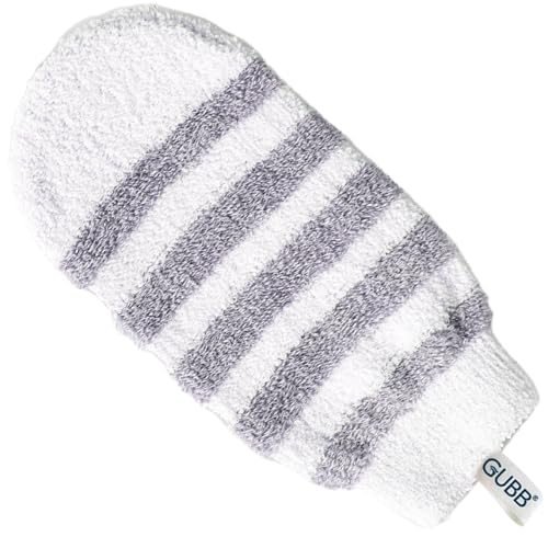 GUBB Bath Mitt Glove for Dead Skin Removal | Exfoliating Bath Mitten with Loofah | Shower Scrubber Glove for Body Exfoliation,Scrub Gloves,Blackheads,Tan Removal,Dead Skin Cells,Promote Blood Circulation,Bath Brush for Dead Skin |Easy to Use - Image 2