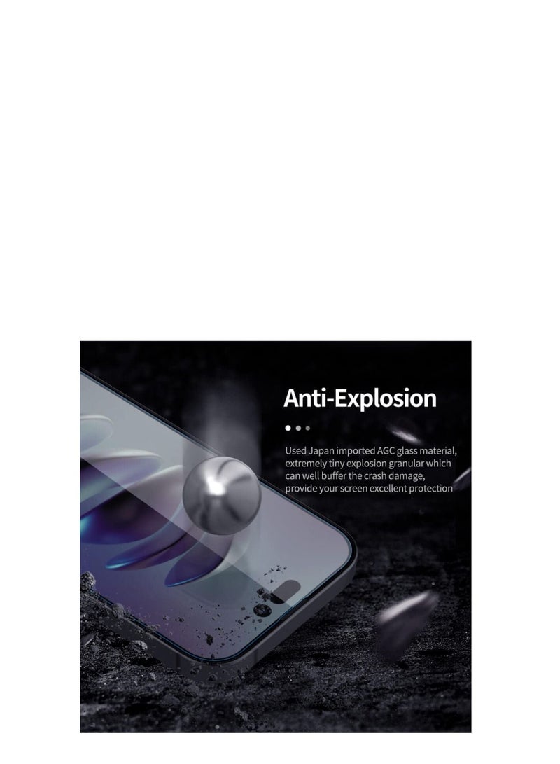 Nillkin HPlus Pro Anti-Explosion Glass Screen Protector 0.2mm  2.5D Apple iPhone 14 Pro 6.1 2022-Transparent