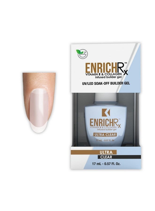 KUPA Gelfinity Enrichrx Infused Builder Gel 0.57 Fl Oz - Ultra Clear - Image 1