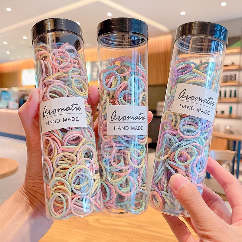 Baby Hair Band Children'S Rubber Band Does Not Hurt Hair Small Size Hair Rope Baby Color Hair Rope Hair Accessories New - Image 1