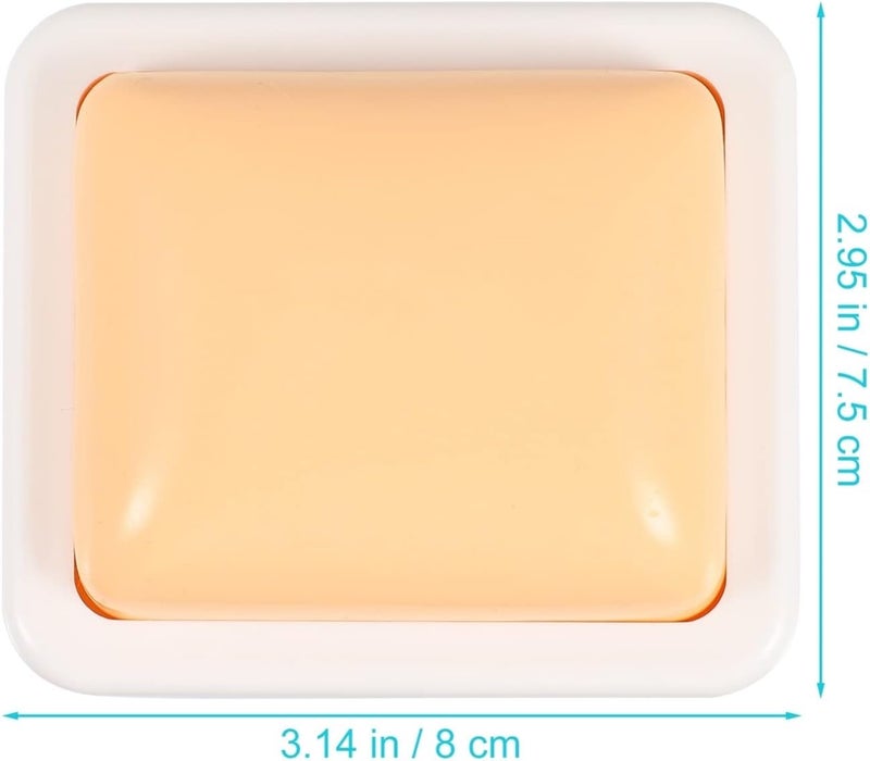 klarako Injection Pad - Plastic Intramuscular Injection Training Pad Silicone Injection Training Pad for Nurse Medical Students Doctor Training Practice Pad - Image 4