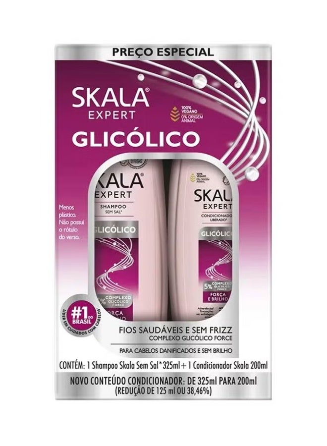 Scala 2-Piece Skala Expert Glicolico Shampoo 325 ml & 1 Conditioner 200 ml - Image 3