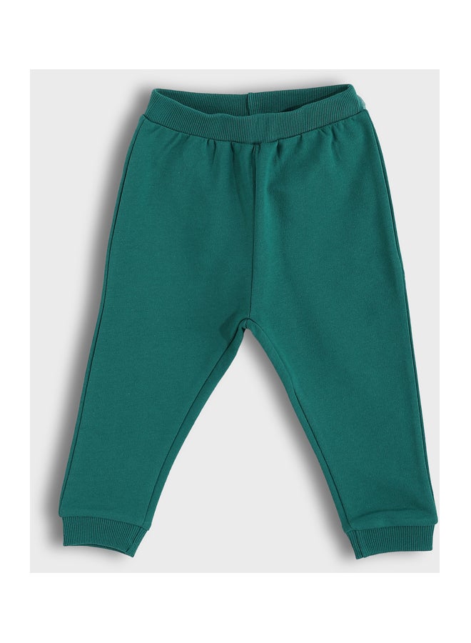 LC WAIKIKI Crew Neck Printed Baby Boys' Sweatshirt and Pants 2 Pack Set - Image 3