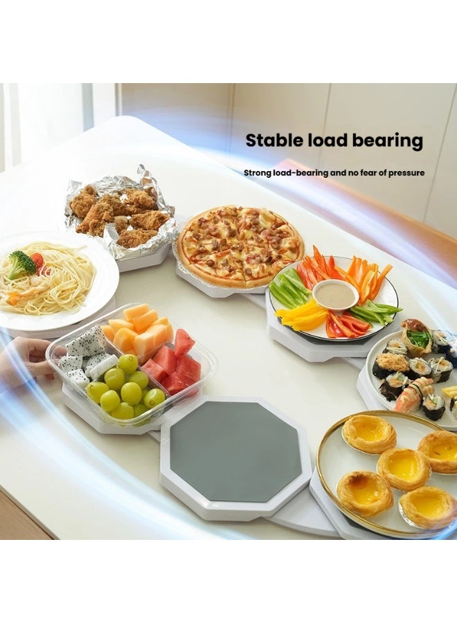 general Dining table Rotating tray The Lazy Susan Revolution Portable Meal Tray The best gift for family and Friends - Image 2