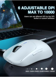 AULA SC580 Wireless Gaming Mouse, Tri-Mode 2.4G/BT/USB-C Gaming Mouse for Laptop/PC/Mac/Tablet  - Image 2