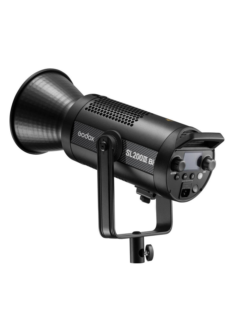 جودوكس SL200III Bi 215W Bi-Color LED Video Light,2800~6500K CRI/TLCI 96+/97+ LED Studio Light,APP/2.4GHz Wireless Control,Silent Mode,9 FX Effects,for Photography,Interview Lighting, Video Filming  - Image 2