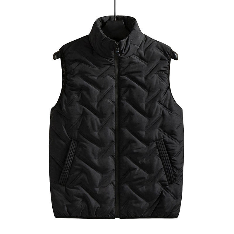 New Men'S Leisure Vest Cotton Vest Down Cotton A Generation Of Hair - Image 5