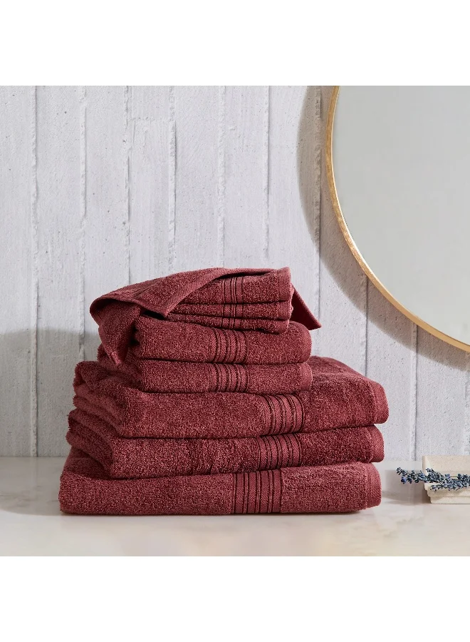 Home Box Essential Carded 4-Piece Face Towel Set - 30x30 cm