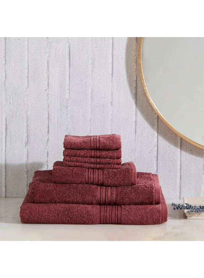 Home Box Essential Carded 4-Piece Face Towel Set - 30x30 cm