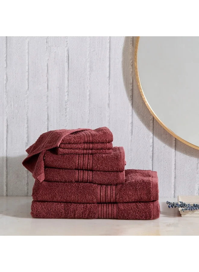Home Box Essential Carded 4-Piece Face Towel Set - 30x30 cm