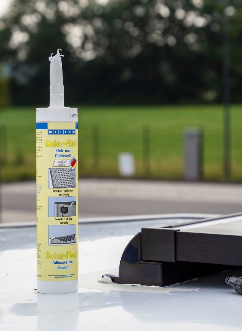 Weicon Solar-Flex MS-Polymer 290ml White Adhesive for the Solar Industry - Image 5