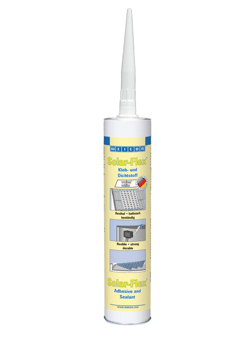 Weicon Solar-Flex MS-Polymer 290ml White Adhesive for the Solar Industry - Image 1