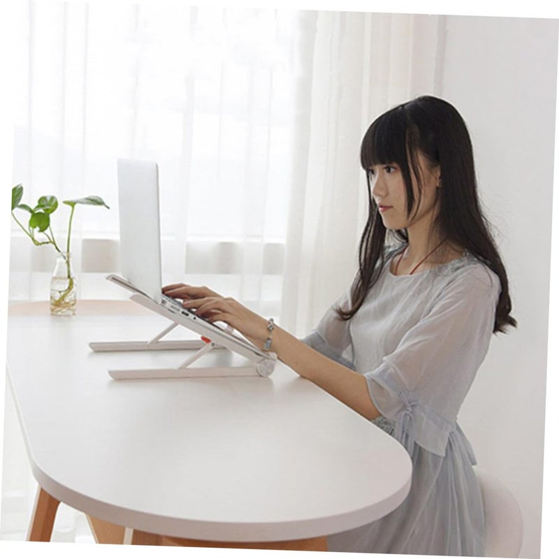 Aluminum Alloy Portable Foldable Laptop Cooling Stand Adjustable Ergonomic Holder for 13 to 17 Inch Notebooks - Image 5