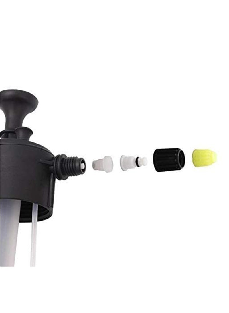 3L هوائي بخاخ زجاجة مع فوهة قابل للتعديل الضغط كبير قدرة رش المياه للدبابات النباتات المنزلية زهرة وعاء الرش حديقة البخاخ ( الأخضر ) - Image 2